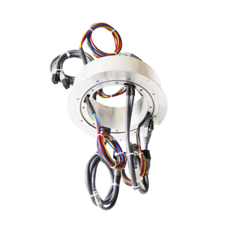 Ingiant low torque large diameter hollow shaft slip rings 104mm, view 3