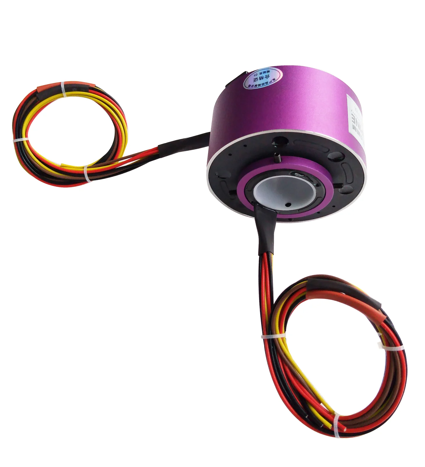Ingiant premium hollow shaft slip ring 8 channels 10A — through bore slip rings manufactured by INGIANT