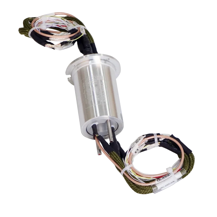 Hollow shaft slip ring 20 Circuit 2A.5A.10A.15A.20A for automation machines, view 2