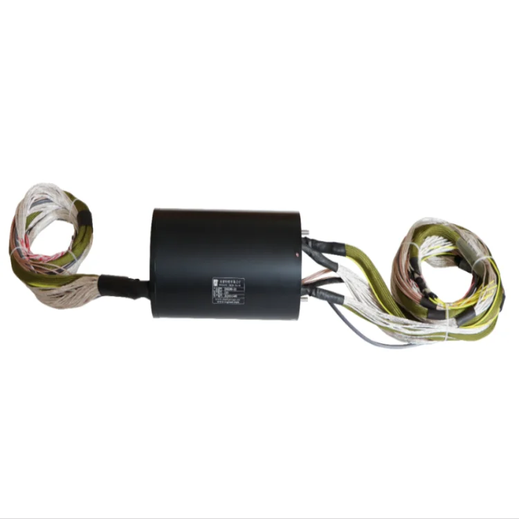 DHK090-100 standrad series hollow shaft slip rings 90mm 100 channels, view 2