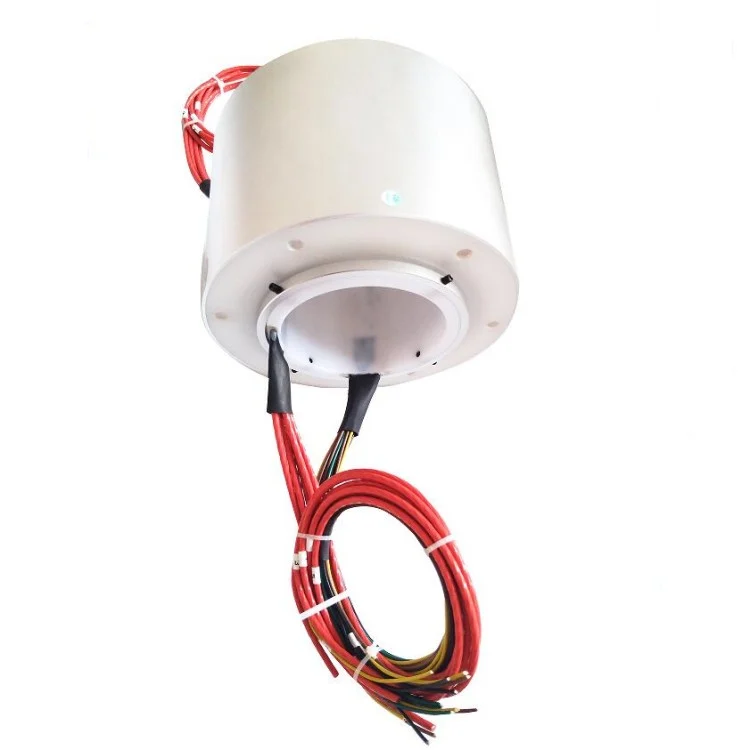 DHK110-22 hollow shaft slip rings with big hole diameter 110mm 22channels — through bore slip rings manufactured by INGIANT