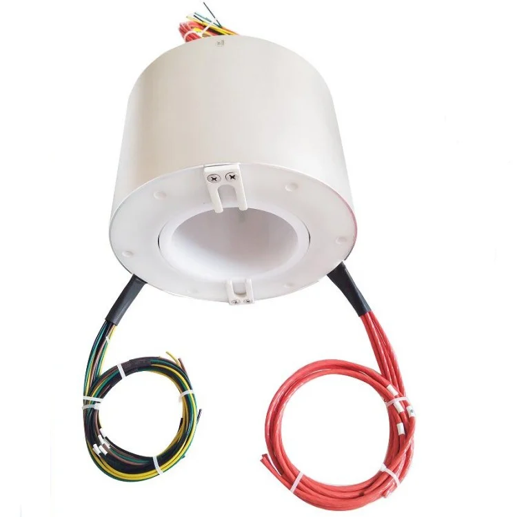 DHK110-22 hollow shaft slip rings with big hole diameter 110mm 22channels, view 2