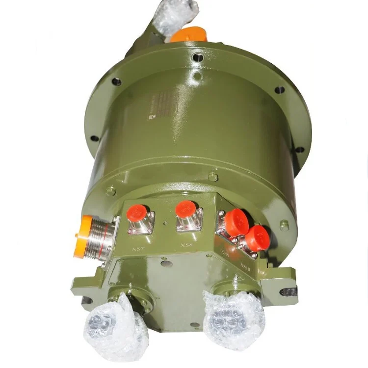 Ingiant hybrid slip rings combined 58 channels electrical and 2 channels hydraulic — hybrid slip rings manufactured by INGIANT