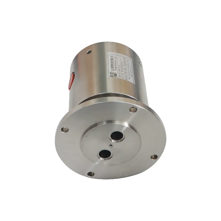 LHS170-2Y series 2 channels hydraulic rotary joint hydraulic slip ring, view 2