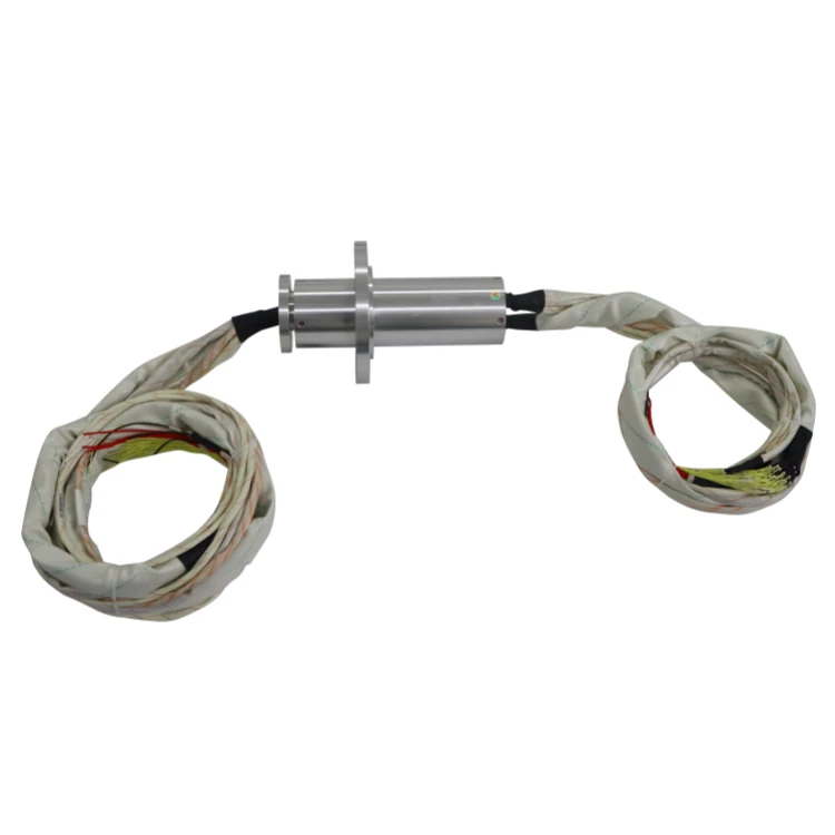 DHS095-71 diameter 95mm Industrial Bus slip ring CAN Bus Slip Ring 71channels — customized slip rings manufactured by INGIANT