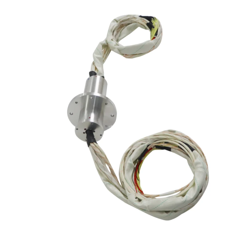 DHS095-71 diameter 95mm Industrial Bus slip ring CAN Bus Slip Ring 71channels, view 3