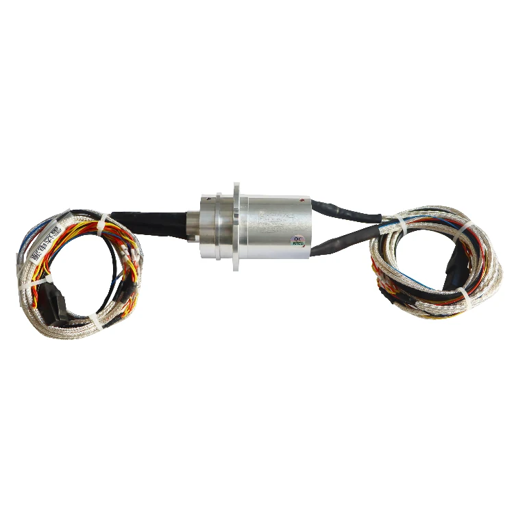 DHK013-25-001 13mm inner diameter through hole industrial bus slip ring used for radar, view 2