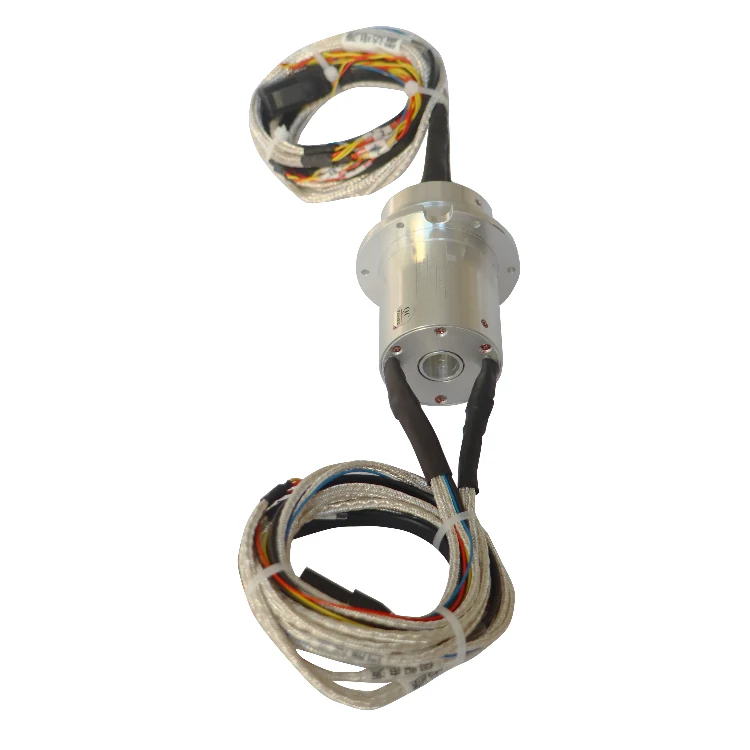 DHK013-25-001 13mm inner diameter through hole industrial bus slip ring used for radar — ethernet slip rings manufactured by INGIANT