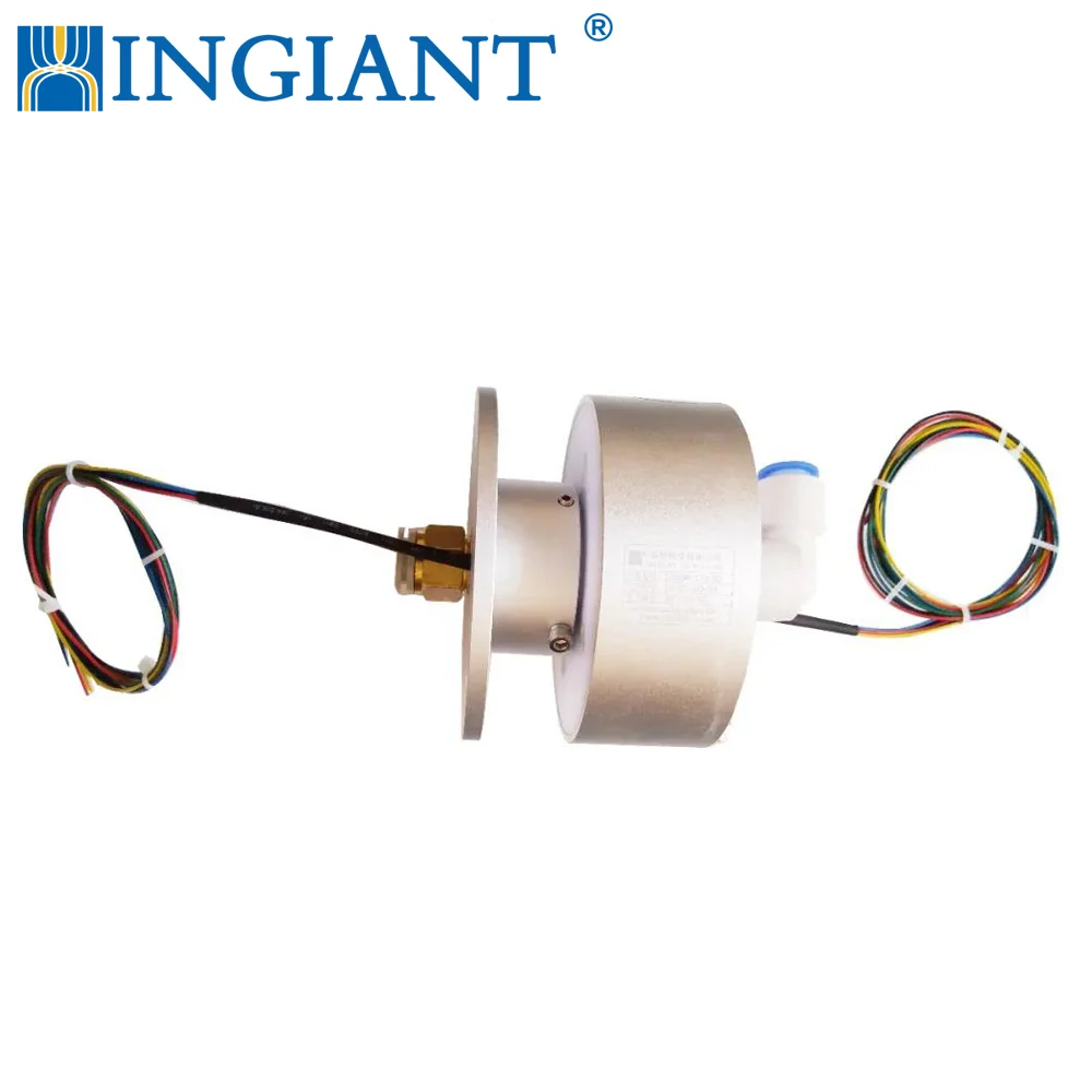 Ingiant 1 air tube pneumatic rotary joint slip ring, view 3