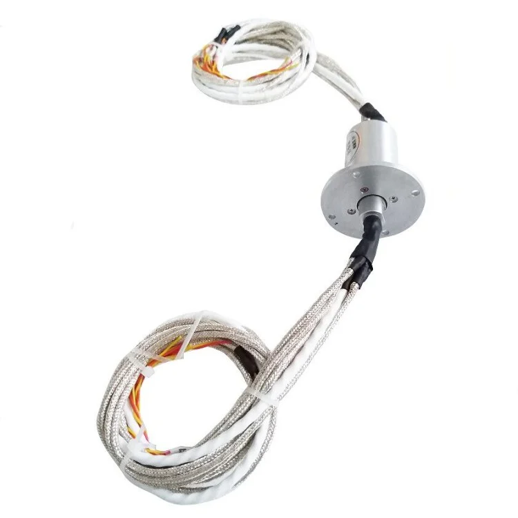 Ingiant capsulated slip rings 13 channels have reliable power and signal transmission, view 3