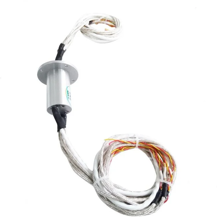 Ingiant capsulated slip rings 13 channels have reliable power and signal transmission — capsulated slip rings manufactured by INGIANT
