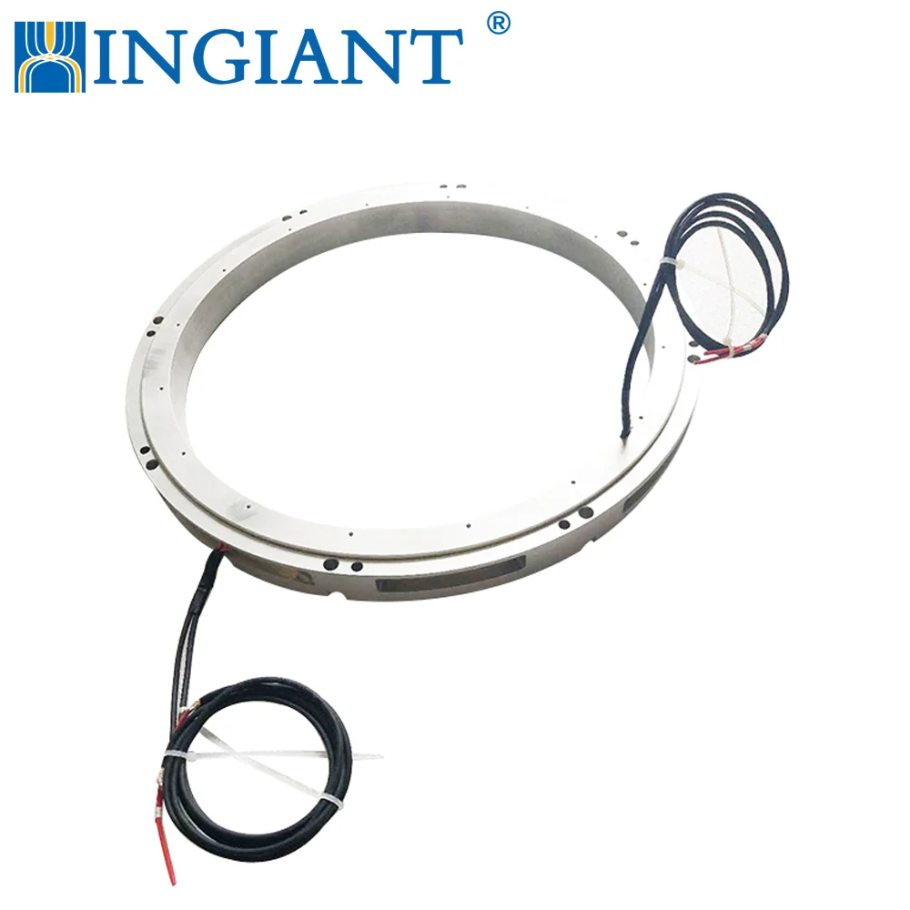 Ingiant customized pancake slip ring 3 channels 350mm for industrial machines — customized slip rings manufactured by INGIANT