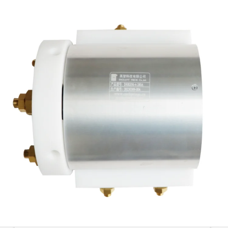 Ingiant high current through hole slip ring for Winding packing machine — customized slip rings manufactured by INGIANT