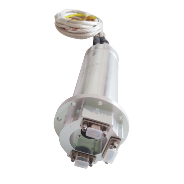 DHS045-18-002 Ingiant High-end equipment slip ring inner diameter 45mm stator end connection aviation plug, view 2