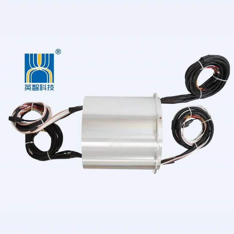 Ingiant hollow shaft slip rings bore size150mm 70channels, view 3