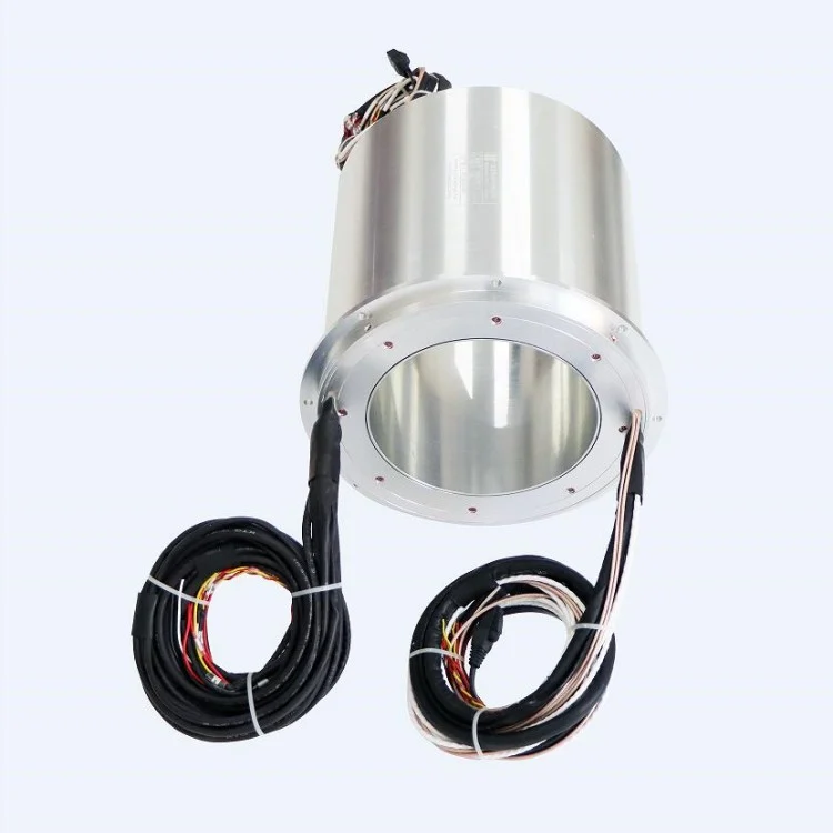 Ingiant hollow shaft slip rings bore size150mm 70channels — through bore slip rings manufactured by INGIANT