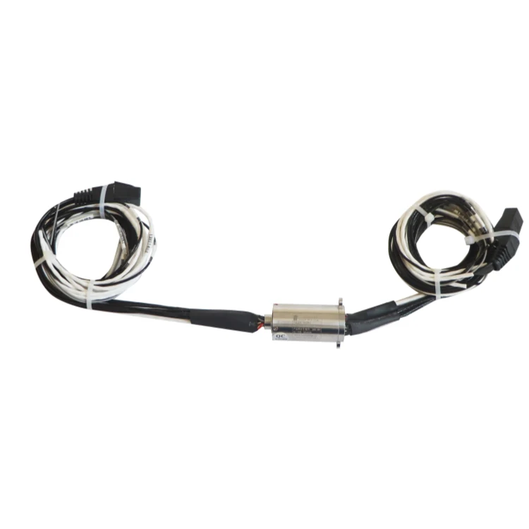 DHS022-22-003 Ingiant industrial bus slip ring out diameter 22mm 22channels transmit current, high-definition video, Ethernet and other signals, view 2