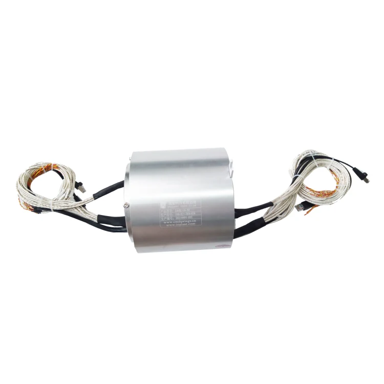 DHK110-50 Ingiant Industrial bus slip ring through hole 110mm transmission current, motor, encoder, Ethernet, etc signals, view 2