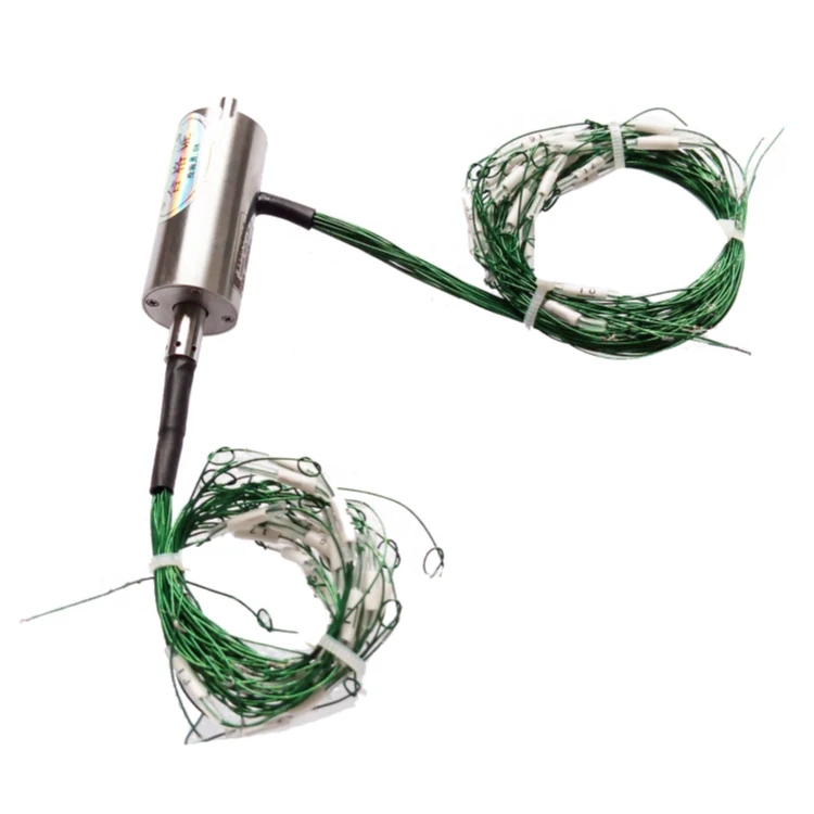 DHS018-30 Ingiant miniature slip ring 18mm 30 channels 0.8A current for high-speed ball cameras, view 3