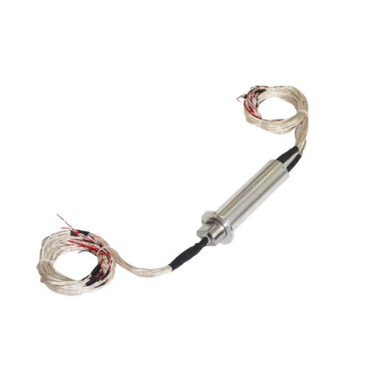 DHS040-30-006 Ingiant Rotor flange slip ring out diameter 40mm with 30 channels power and singal — capsulated slip rings manufactured by INGIANT