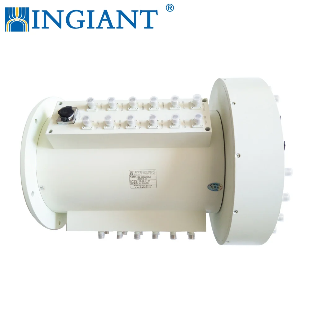 Ingiant special industries through bore slip ring 58 channels for industrial machines — customized slip rings manufactured by INGIANT