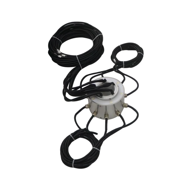 DHK070-20-1A Ingiant Standard through hole slip ring inner diameter 70mm with 20 channels 1A power, view 2