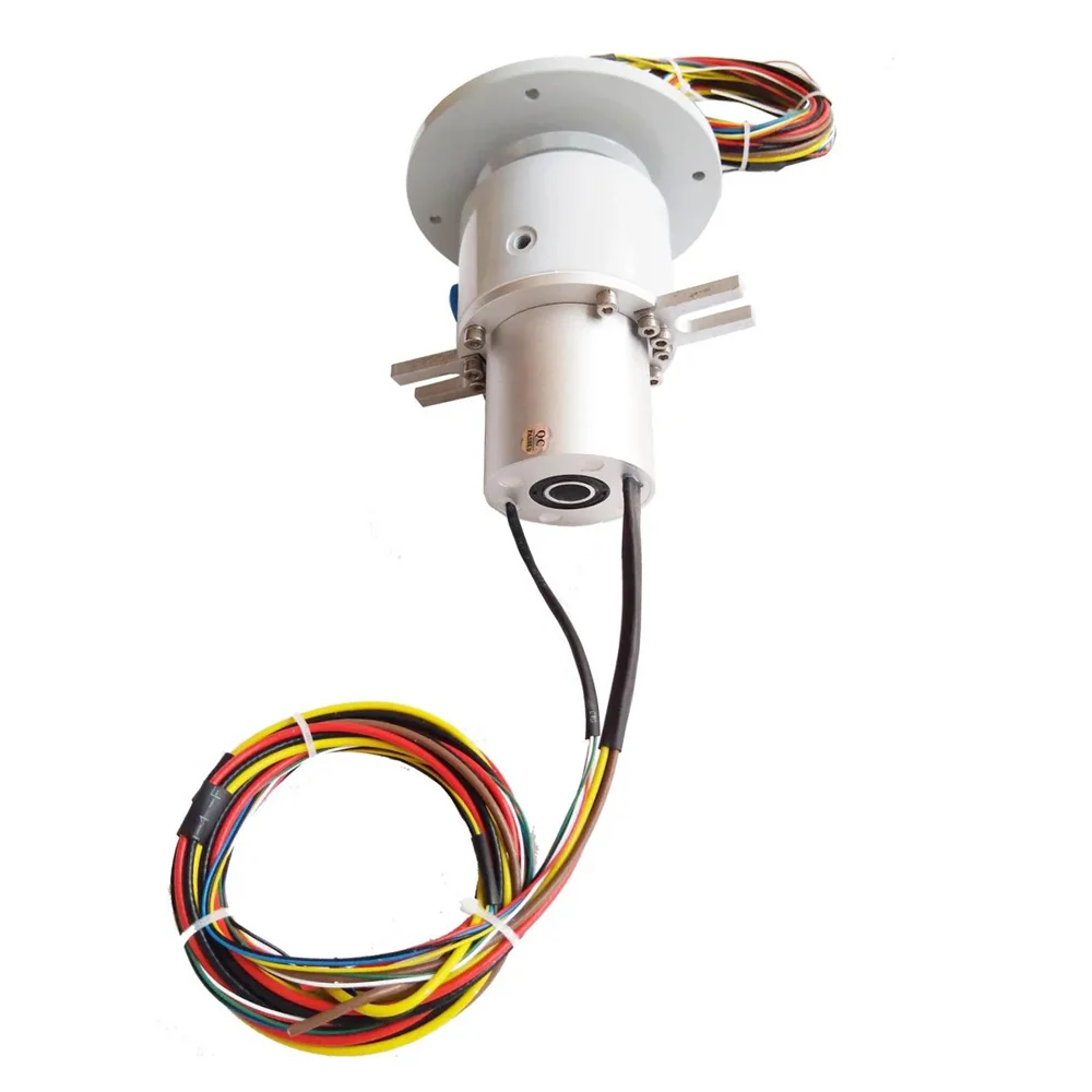 Ingiant IP65 customized through hole slip ring — hybrid slip rings manufactured by INGIANT
