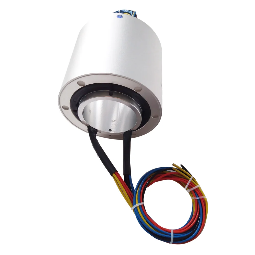 Ingiant 80mm IP65 through hole slip ring for EV charger, view 2