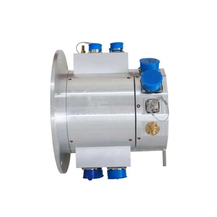 DHS175-65-1F Non-standard customized Military photoelectric slip ring 1channel fiber optic and 65channles electrical signal, view 2
