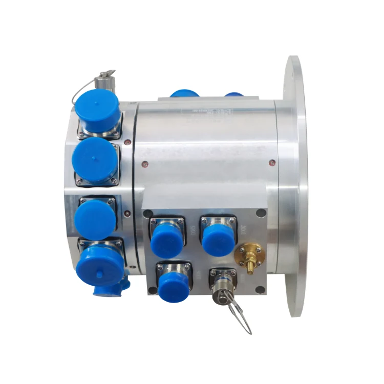 DHS175-65-1F Non-standard customized Military photoelectric slip ring 1channel fiber optic and 65channles electrical signal — fiber optic rotary joints manufactured by INGIANT