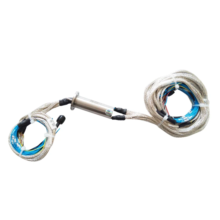 DHS019-28 Ingiant miniature slip ring with outer diameter 19mm 28 channels designed for small installation spaces — capsulated slip rings manufactured by INGIANT