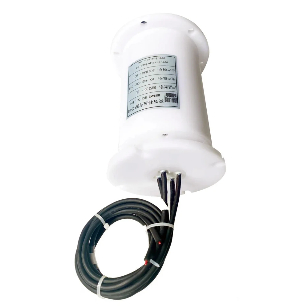Ingiant non-magnetic slip ring for aircraft 4 channels 1A, view 2
