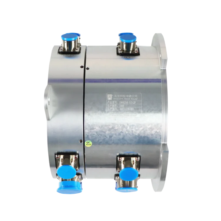 DHS210-113-2F customize opto electrical slip ring for automation equipment, view 3