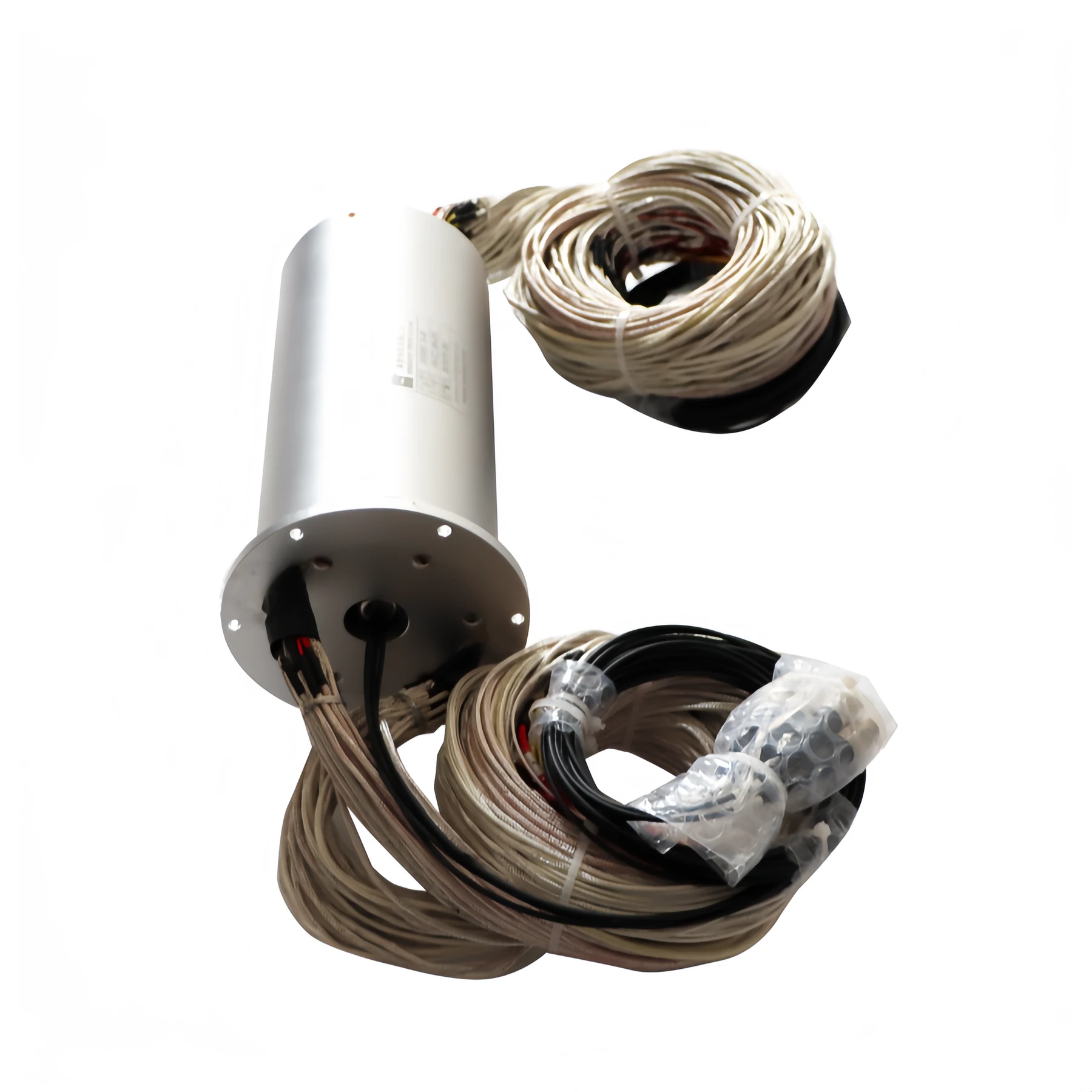 Ingiant integral precision optoelectronic slip ring combine 4 channel optical fibers for radar antennas, view 2