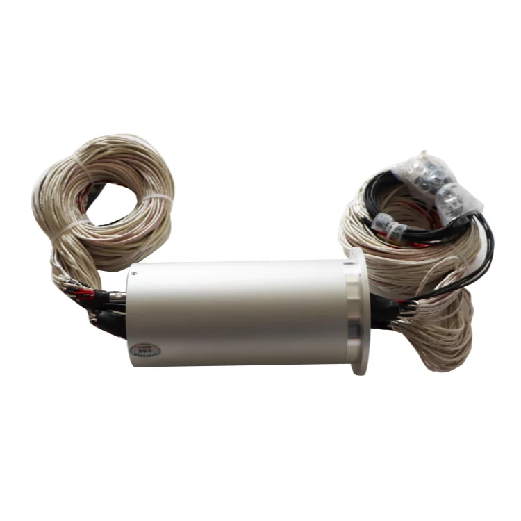 Ingiant integral precision optoelectronic slip ring combine 4 channel optical fibers for radar antennas, view 3