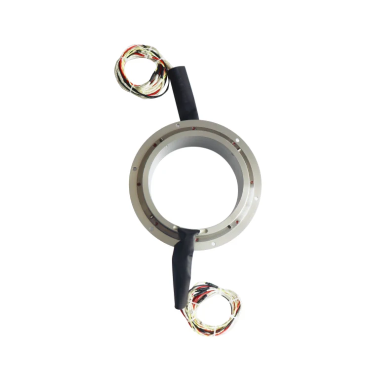 DHK113-14-002 Pancake slip ring inner diameter 113mm 14 channels power used for Rotary tables, view 3