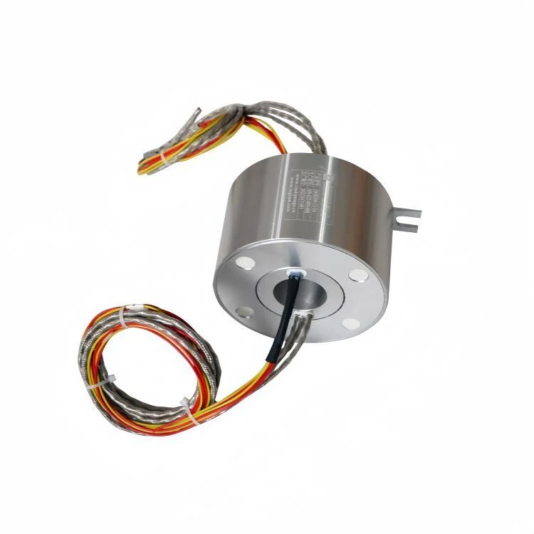 DHK030-12-5A Inner diameter 30mm integrated precision through hole slip ring 12 channels 5A, view 3