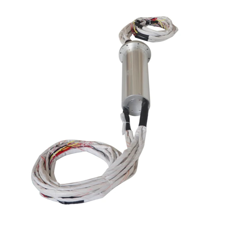 DHS120-128 Ingiant rotor flange conductive slip ring diameter 120mm 128 channels, view 2