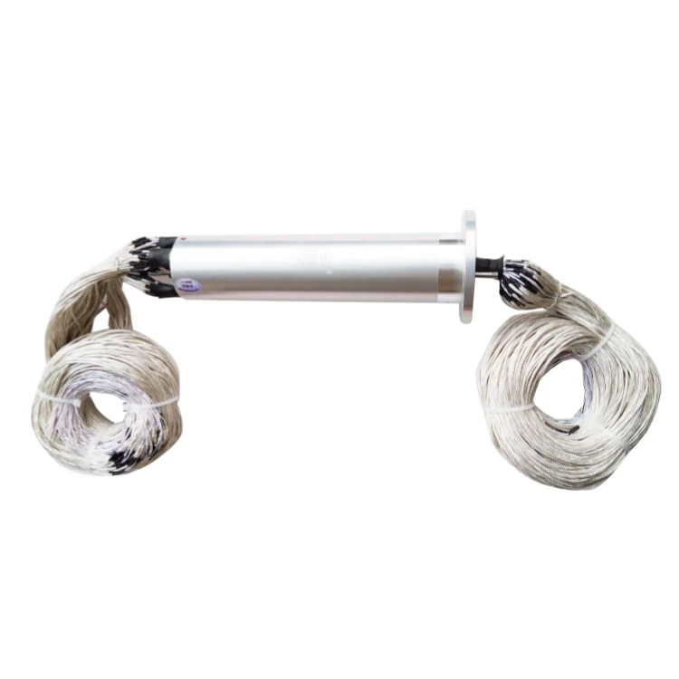 DHS060-200-3A Ingiant Rotor flange slip ring out diameter 60mm with 200 channels 3A for display equipment — capsulated slip rings manufactured by INGIANT