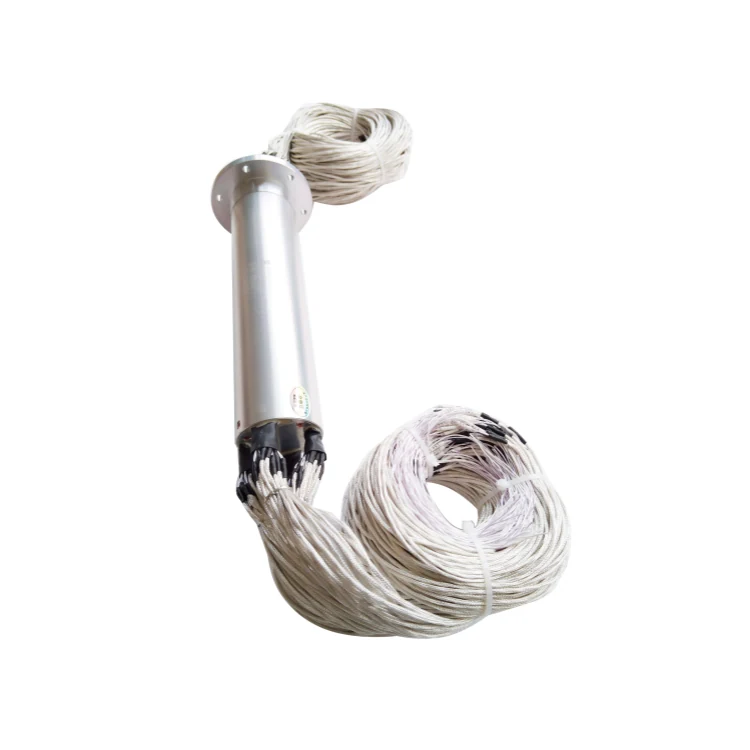 DHS060-200-3A Ingiant Rotor flange slip ring out diameter 60mm with 200 channels 3A for display equipment, view 2