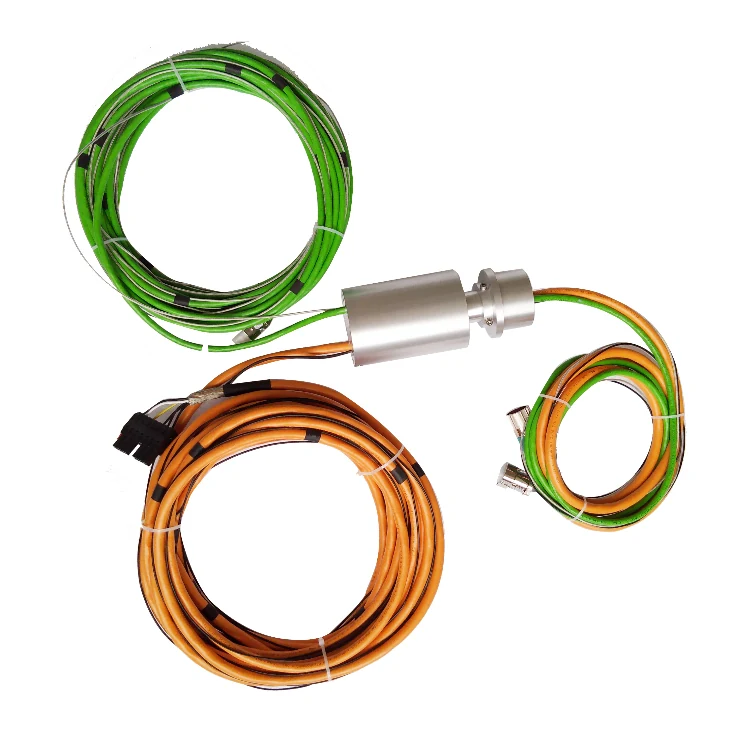 DHS085-16 Ingiant 85mm inner diameter servo encoder conductive slip ring for Siemens servo motors, view 2