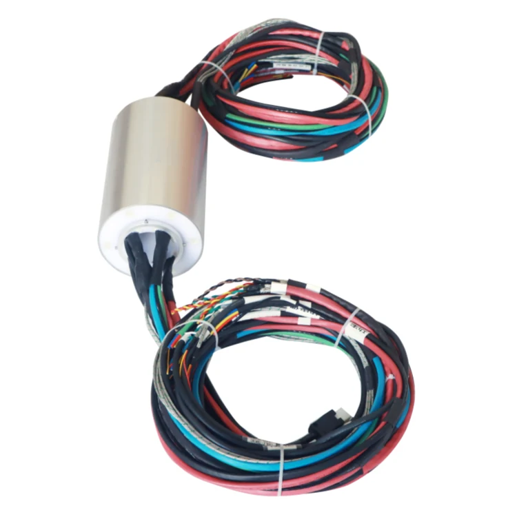 DHK050-45 Inner diameters 50mm through hole servo motor slip ring servo encoder slip ring, view 3