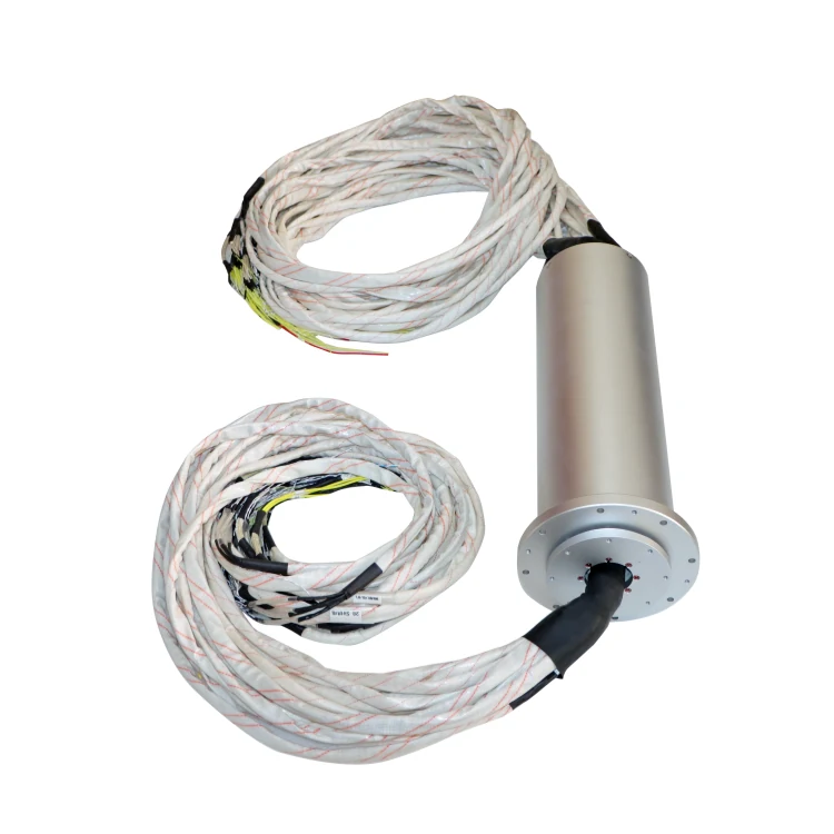 DHS140-198 Servo slip ring customization accepted, 1-4 standard motors optional — customized slip rings manufactured by INGIANT