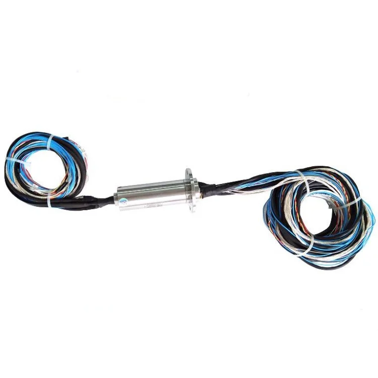 Ingiant ID28 solid shaft slip ring 39 channels for engineering machinery, view 2