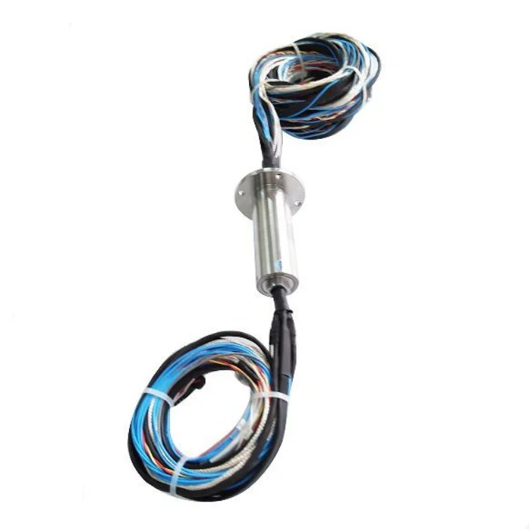 Ingiant ID28 solid shaft slip ring 39 channels for engineering machinery, view 3