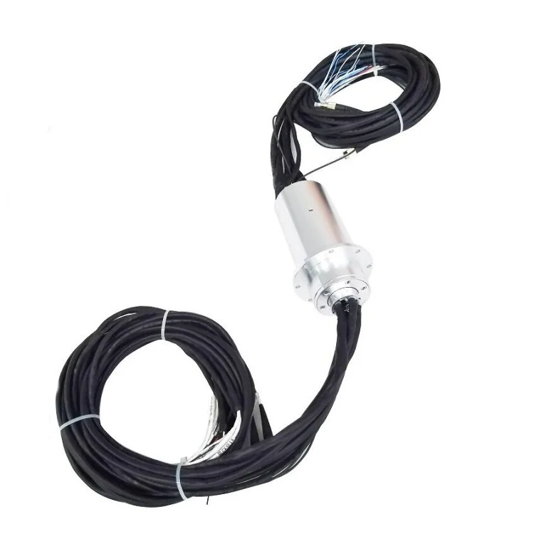 Ingiant rotary slip ring 5A 10A 20A miniature 30 circuits over propeller slip ring — hybrid slip rings manufactured by INGIANT