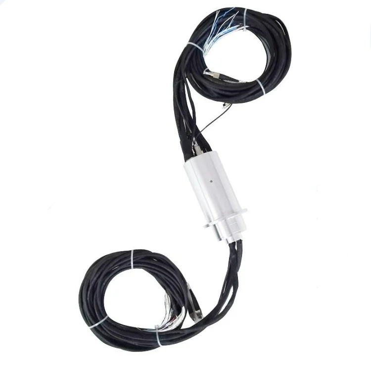 Ingiant rotary slip ring 5A 10A 20A miniature 30 circuits over propeller slip ring, view 2