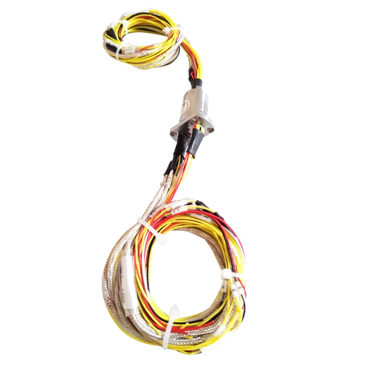Ingiant large current encapsulated miniature slip rings 17wires 16mm, view 2