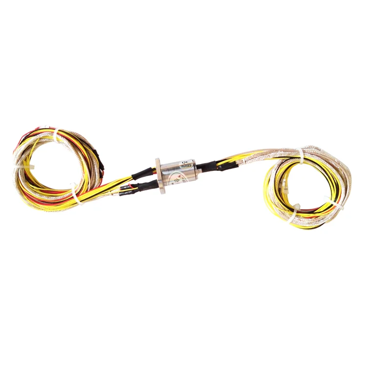 Ingiant large current encapsulated miniature slip rings 17wires 16mm, view 3