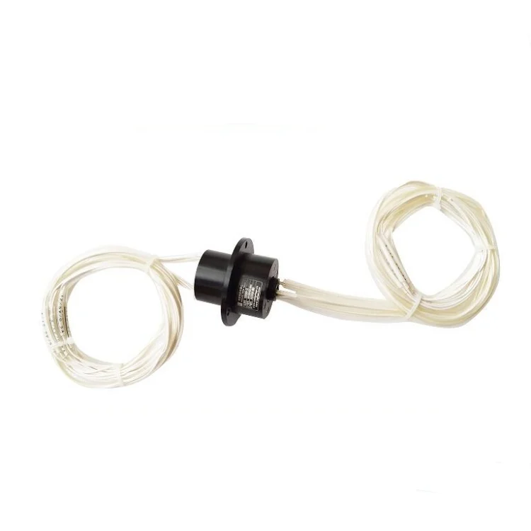small slip rings with hollow shaft 5mm 12 channels for test equipment, view 3